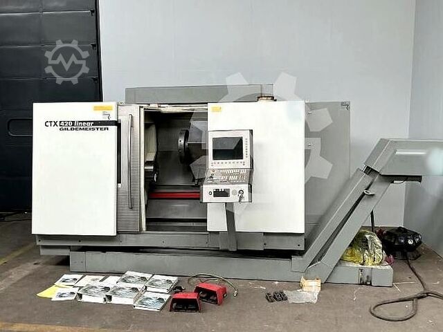 Horizontaldrehmaschinen DMG Gildemeister CTX 420 linear 2003 DMG Gildemeister CTX 420 linear