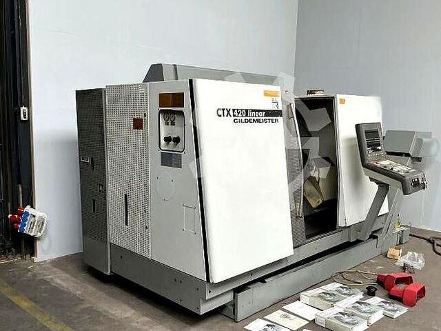 Horizontaldrehmaschinen DMG Gildemeister CTX 420 linear 2003 DMG Gildemeister CTX 420 linear