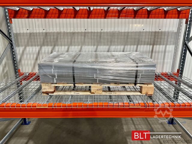 Palette Auflagegitter für Palettenregale 270x110 cm ,1000kg pro Gitter , 3-Teilig