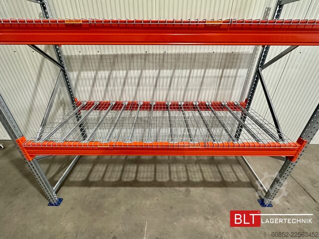 Palette Auflagegitter für Palettenregale 270x110 cm ,1000kg pro Gitter , 3-Teilig