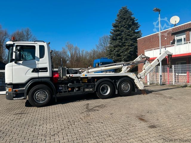 Kippers vrachtauto SCANIA G400 MEILLER Absetzkipper  6x2