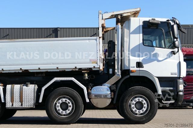 کامیون کمپر سه طرفه DAF CF 85.410 Dreiseitenkipper 8x4 Blatt Euro 5