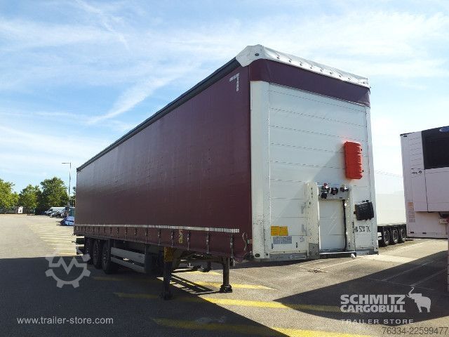 נגרר חצי פתוח עם ברזנט Schmitz Cargobull Semitrailer Curtainsider Standard