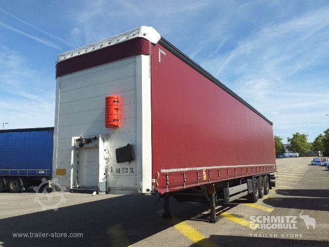 נגרר חצי פתוח עם ברזנט Schmitz Cargobull Semitrailer Curtainsider Standard