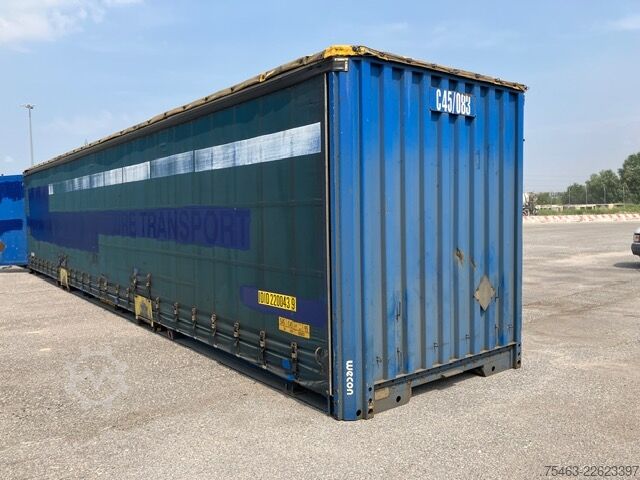 Caja intercambiable con toldo WECON/LAG CURTAIN C45 45feet