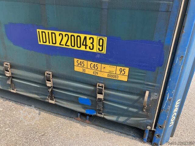 Caja intercambiable con toldo WECON/LAG CURTAIN C45 45feet