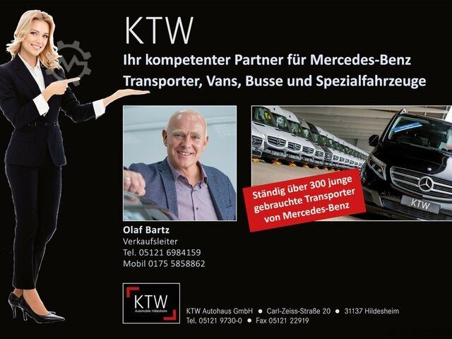 Microbuz Mercedes-Benz V 300 Avantgarde Extralang,Allrad,2Schiebetüren