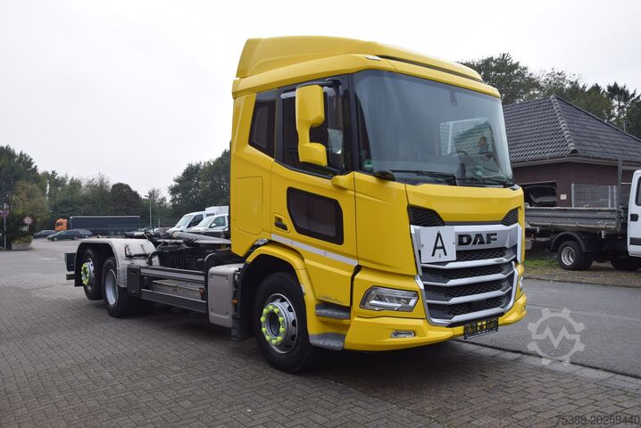 Tipper truck Daf XG 450 Meiller RS21 Abroll ACC Navi Kamera EU6E