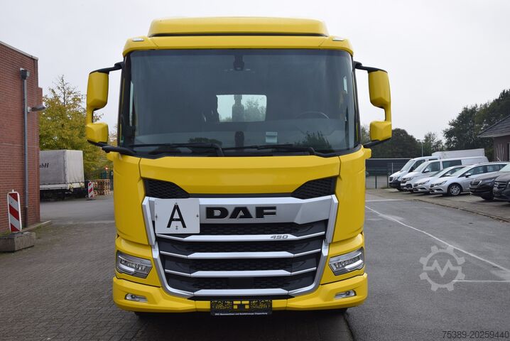 Tipper truck Daf XG 450 Meiller RS21 Abroll ACC Navi Kamera EU6E