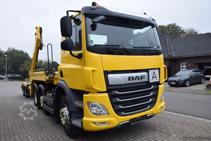 Tippbil Daf CF 450 Meiller Absetzkip. Vorlauf. Lenk Funk