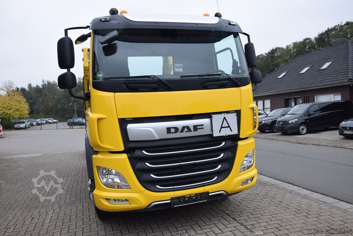 Tippbil Daf CF 450 Meiller Absetzkip. Vorlauf. Lenk Funk