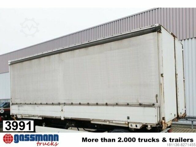 Wechselfahrgestell LKW WP 7.3 Wechselpritsche mit Plane