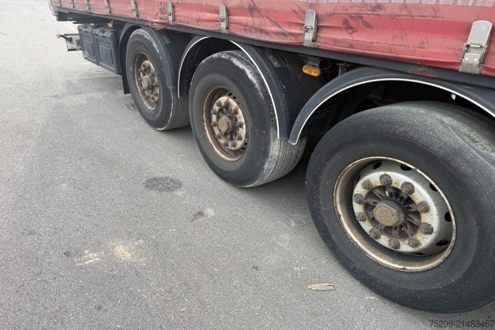 带篷布的开放式半挂车 Schwarzmüller SPA 3/E Plane / Swiss-Vehicle