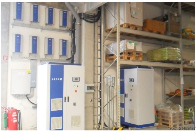 Complete PV system 240 kWp Photovoltaikanlage 