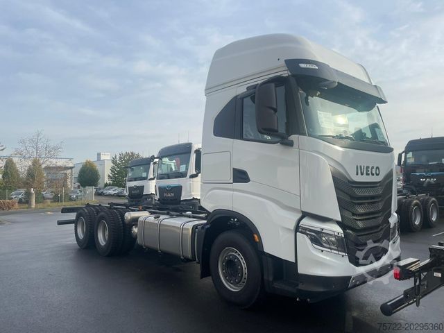 트럭 섀시 IVECO X-WAY 570 BL Fahrgestell Holz Sofort Verfügbar
