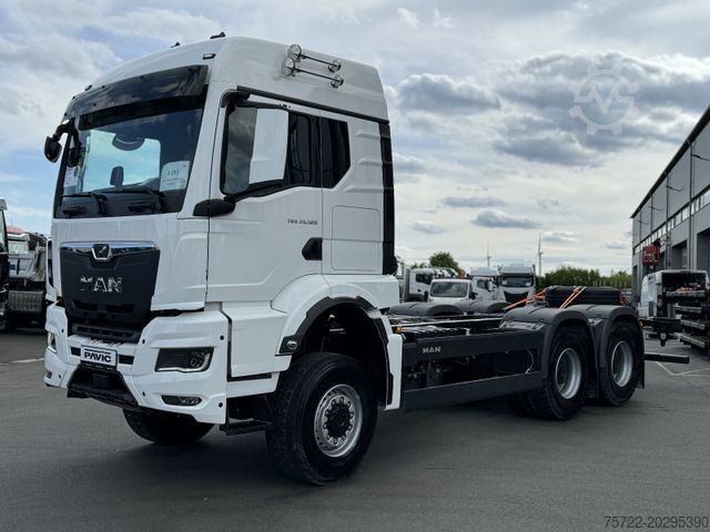 Șasiu de camion MAN TGS 33 520 6x6 BL Fahrgestell SOFORT VERFÜGBAR!!