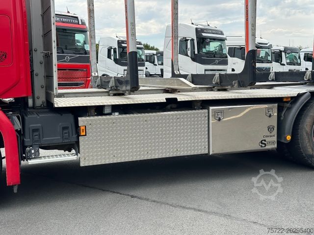 Logging truck SCANIA R580 6x4 Kurzholz Epsilon M12Z