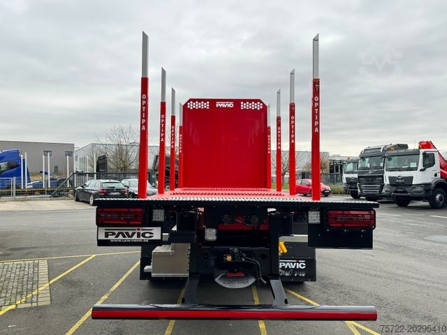 Xe tải chở gỗ MAN TGX 26.580 6x4 BL/Plattform/ KRAN NACH WAHL!