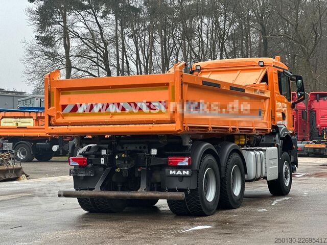 Camion-benne tricar MAN MAN TGS 33.470 Meiller-DSK *Bordmatic*