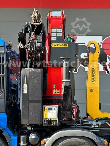 Camion benne à bras amovible MAN TGS 35.430 8x4 BL Palfinger PHT20 & PK37.002Tec7