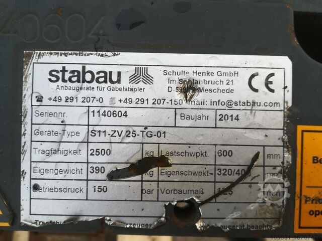 Pozycjoner wideł Stabau S11-ZV 25TG-01