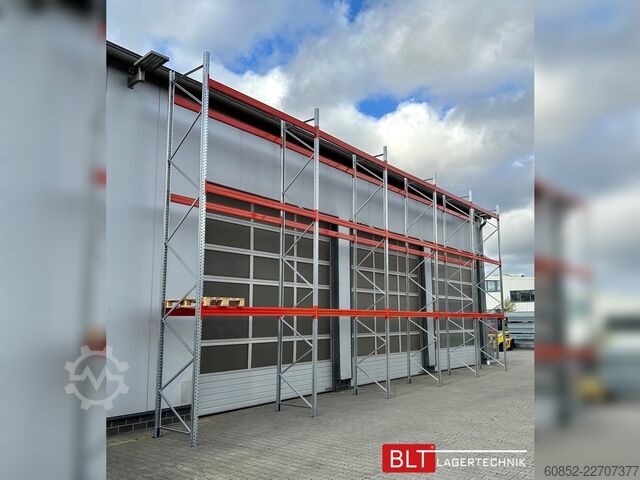 Heavy-duty shelf ca. 100,16 lfm. Palettenregal H: 650cm Fachlast : 3000 kg Neuware
