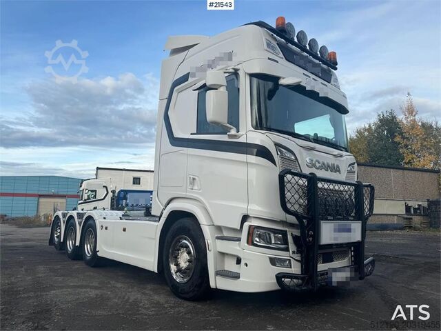 Hook arm system Scania R660 8x4 Hooklift WATCH VIDEO