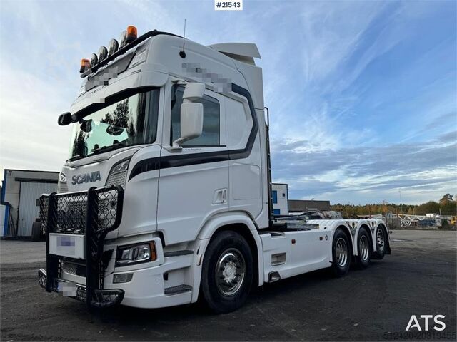 후크 암 시스템 Scania R660 8x4 Hooklift WATCH VIDEO