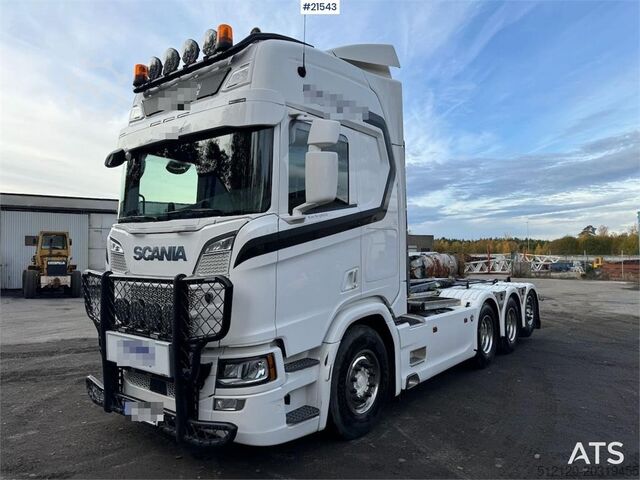 후크 암 시스템 Scania R660 8x4 Hooklift WATCH VIDEO