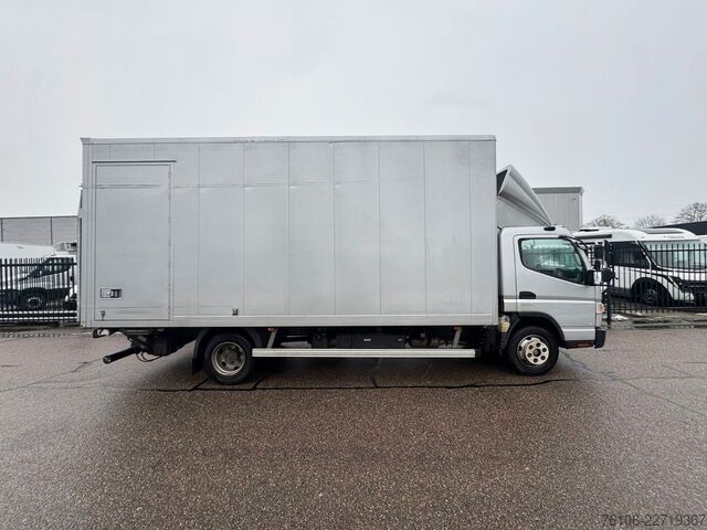 Furgon skrzyniowy FUSO Canter 7C18 Koffer mit Ladebordwand *Klima*