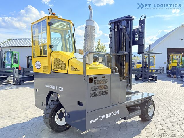 Fjögurra átta lyftari Combilift C5000XL GAS TRIPLEX 6000 EXTENDABLE FORK
