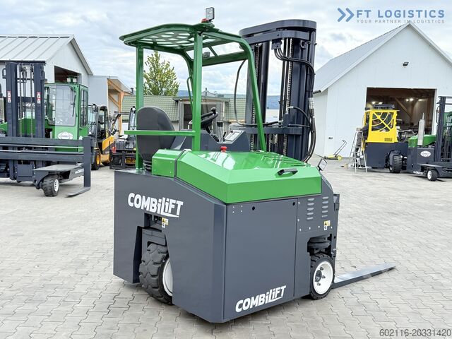 Fjögurra átta lyftari COMBILIFT CBE2500 TRIPLEX 5500 FORK POSITIONER