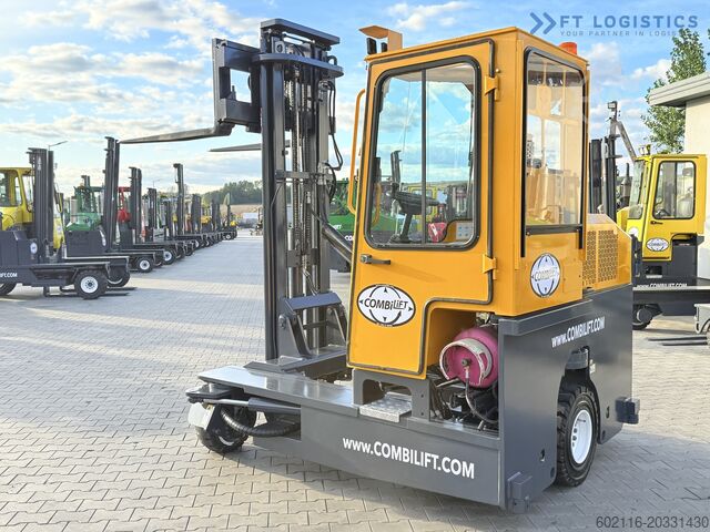 Vierwege-Gabelstapler Combilift C3000 GAS DUPLEX 4500 FREE LIFT CABIN