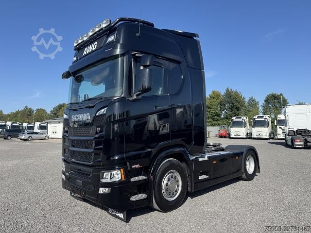 मानक ट्रैक्टर यूनिट Scania S 500 Super 4x2 NA Standklima LED Retarder