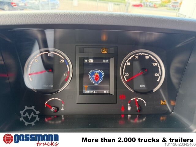 Lori pembuangan Scania G 450 4x2, Bordmatik, Kran Fassi F185A.2.24, Funk