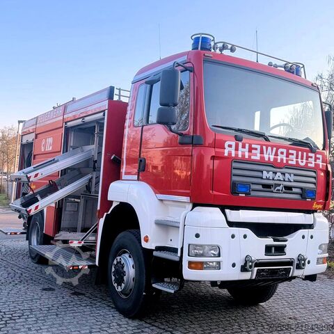 Fire truck MAN 18.410 4x4 Tanklöschfahrzeug TLF 4000