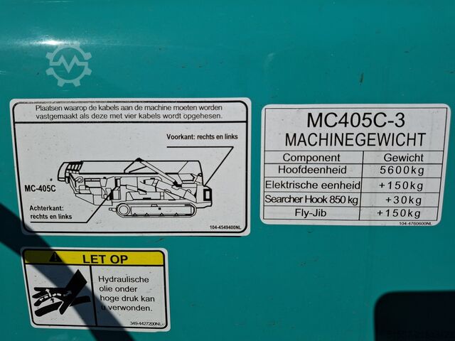 гусеничный кран Maeda MC405C-3 Spider Crane | 2024 | 121h