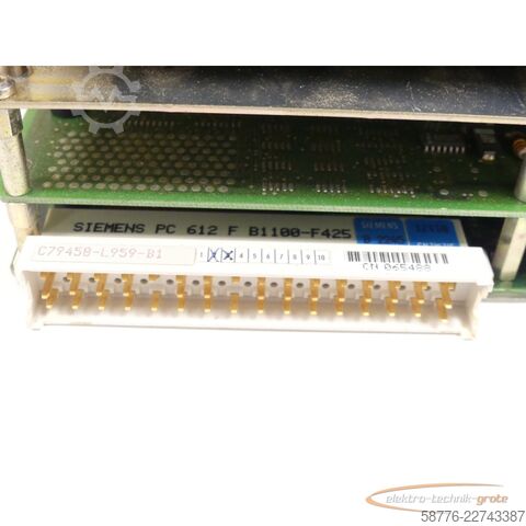 组成部分 Siemens Simatic S5 CP580 6ES5580-3UA12 Baugruppe Version 1