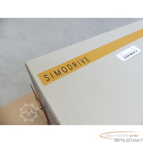 Komponentti Siemens SIMODRIVE 650 AC-HSA Transisto-Pulsumrichter 6SC6508-4AA01