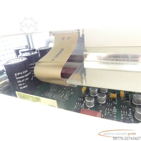 عنصر Siemens SIMODRIVE 6SN1124-1AA00-0DA1 LT-Modul SN: T-U62059409 Version: D