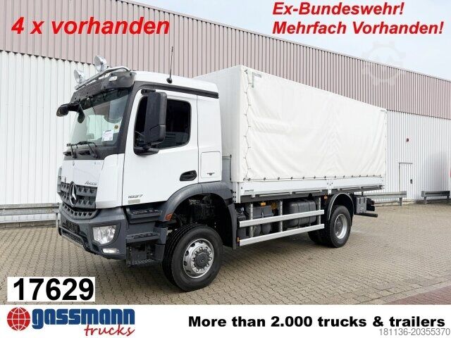 Plato nákladné auto Mercedes-Benz Arocs 1827 A 4x4, Ex-Bundeswehr!