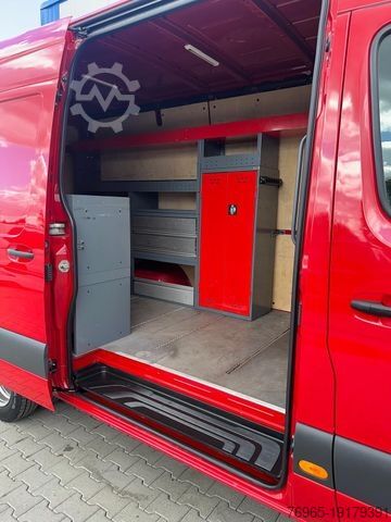 Hátíð loftrými sendibíll MERCEDES-BENZ Sprinter 514 KLIMA NAVI KAMERA EU6 REGALE 3500kg