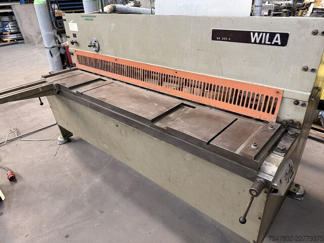 Hidraulične giljotinske makaze Wila HS 205-4