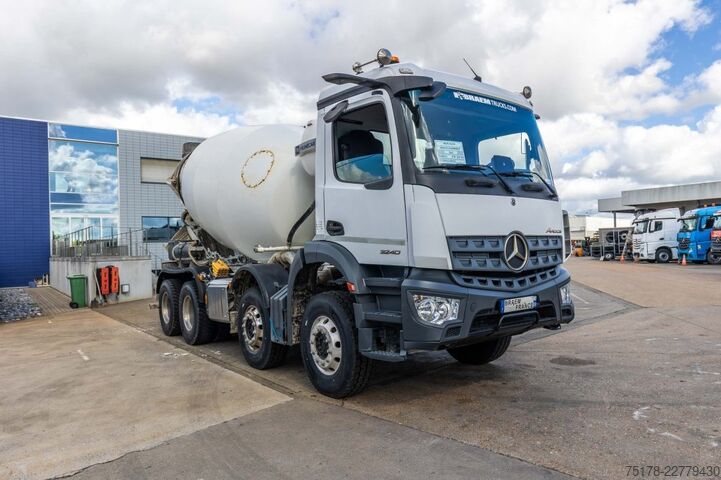Mikser Mercedes-Benz AROCS 3240 BB + HARDOX 9m3