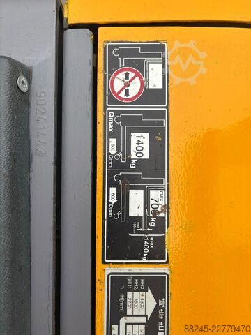 VS-23146 Empilhador elétrico triplex Jungheinrich ERC Z14 JUNGHEINRICH ERC Z14