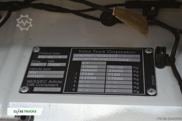 Standard trekkvogn VOLVO FH 460 Globetrotter XL i-Save I-ParkCool