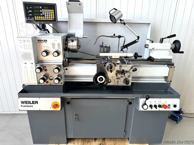 Токарный станок с ходовым/тяговым шпинделем / Weiler WEILER Praktikant 160 / Teilüberholt