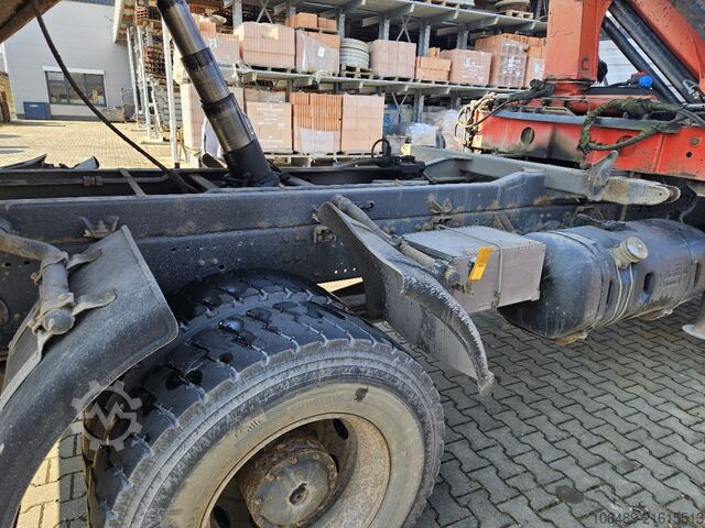 Sklápač Mercedes-Benz 1828 BB Meiller Kipper Kran PK 9501