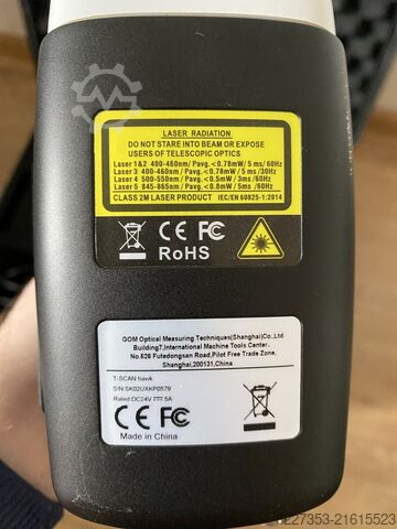 3D scanner Zeiss T-SCAN hawk