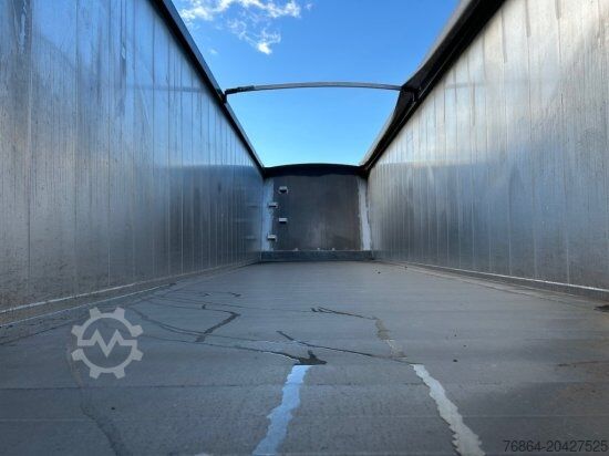 Tipper semitrailer KEMPF SKM AK 39 ALU-KASTENMULDE 55M³ ROLLPLANE